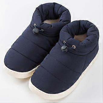 2024 Women Winter Down Shoes Plus Size 45 Couple Snow Boots Women Shoes Antiskid Bottom Soft Keep Warm Mother Casual Boots Mens