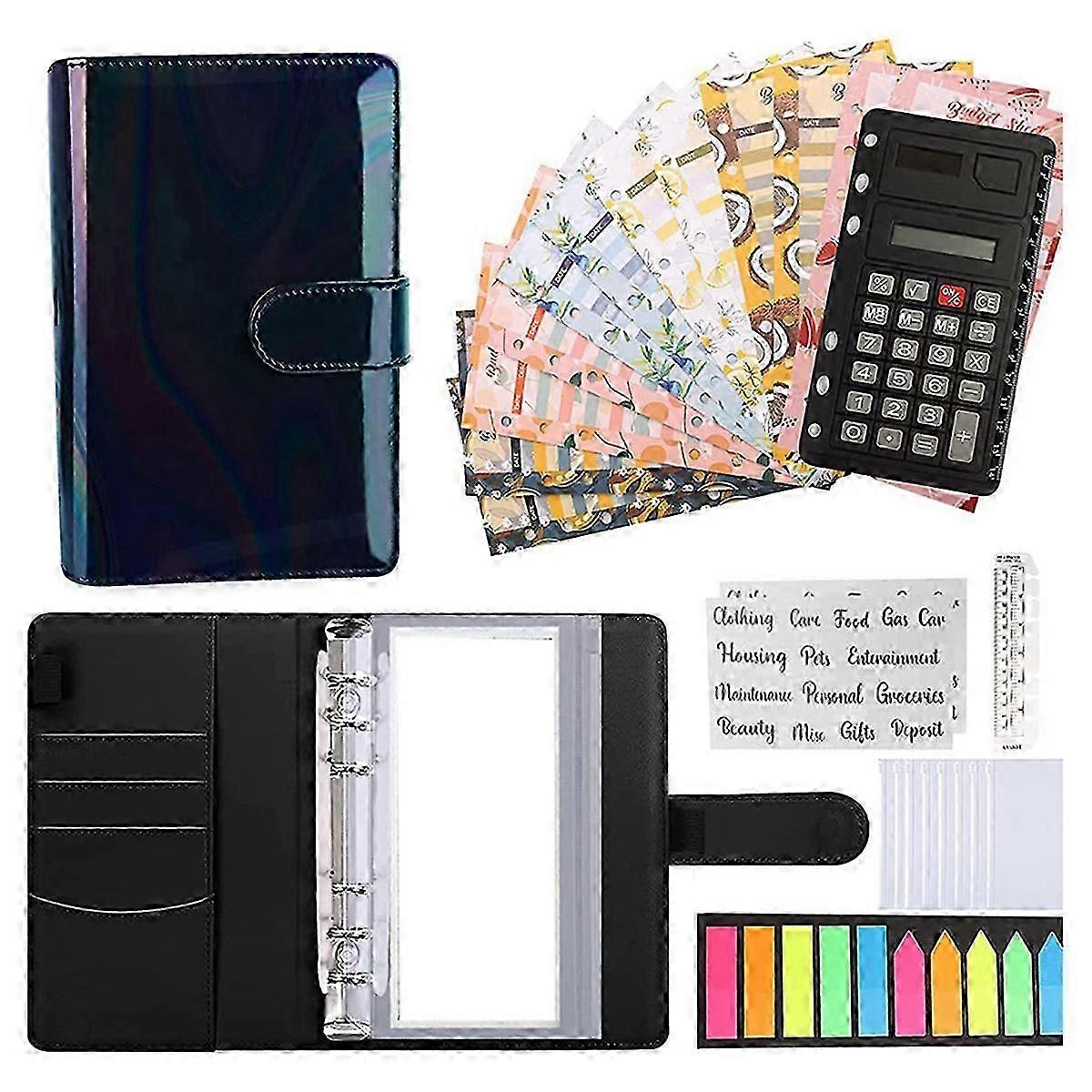 A6 Budget Binder, with Envelopes, for Cash Stuffing Envelopes Binder