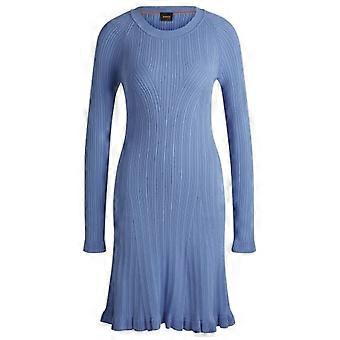 Boss Womens/Ladies Crew Neck Long-Sleeved Sweater Dress