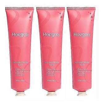 Styling Cream, 4-in-1 Styling Cream för flygigt hår, lägg till utjämnande kräm, icke-fet Fly Away Tamer för slät rygg