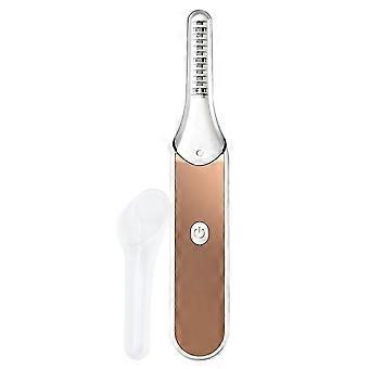 Heated Eyelash Curler, Eyelash Curler With Usb Rechargeable,4 Temperature Modes, For Quick Makeup And Natural Curling