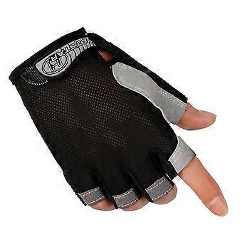 QingHai 1 Paar Fahrrad Mountainbike Leichtes Yoga-Training Rutschfester Halbfingerhandschuh