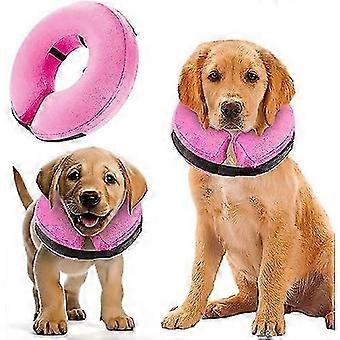 Inflatable Dog Collar, Surgery Recovery Cone with Quick Release, Adjustable Fit, Protects from Stitches, Bites, Licks and Wounds-pad3