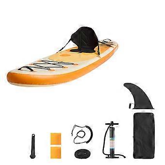 Opblaasbaar paddleboard met zitje, 3,25 m x 84 cm x 15 cm breed, ultralicht SUP-paddleboard, stand-up paddleboard met accessoires