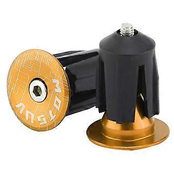 Lot de 2 embouts de guidon de vlo, pour vlo de route et VTT, dors