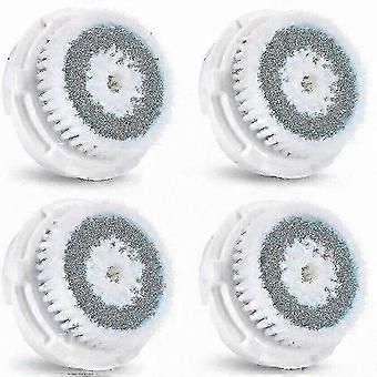 4-Pack Replacement Facial Brushes compatible with Deep Pore Cleansing, Compatible with Mia 1 and Mia 2 Devices