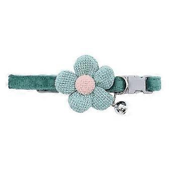 Himmelblaues Haustierhalsband mit Glöckchen für Katzen und Hunde, Schmuck für Partys, Hochzeiten und Feiertage