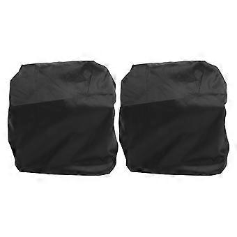 2 stks Waterdichte Fiets Mand Cover Opvouwbare Stofdichte Canvas Sleeve Voor Elektrische Fiets Fiets Scooter Voormand Buiten Gebruik