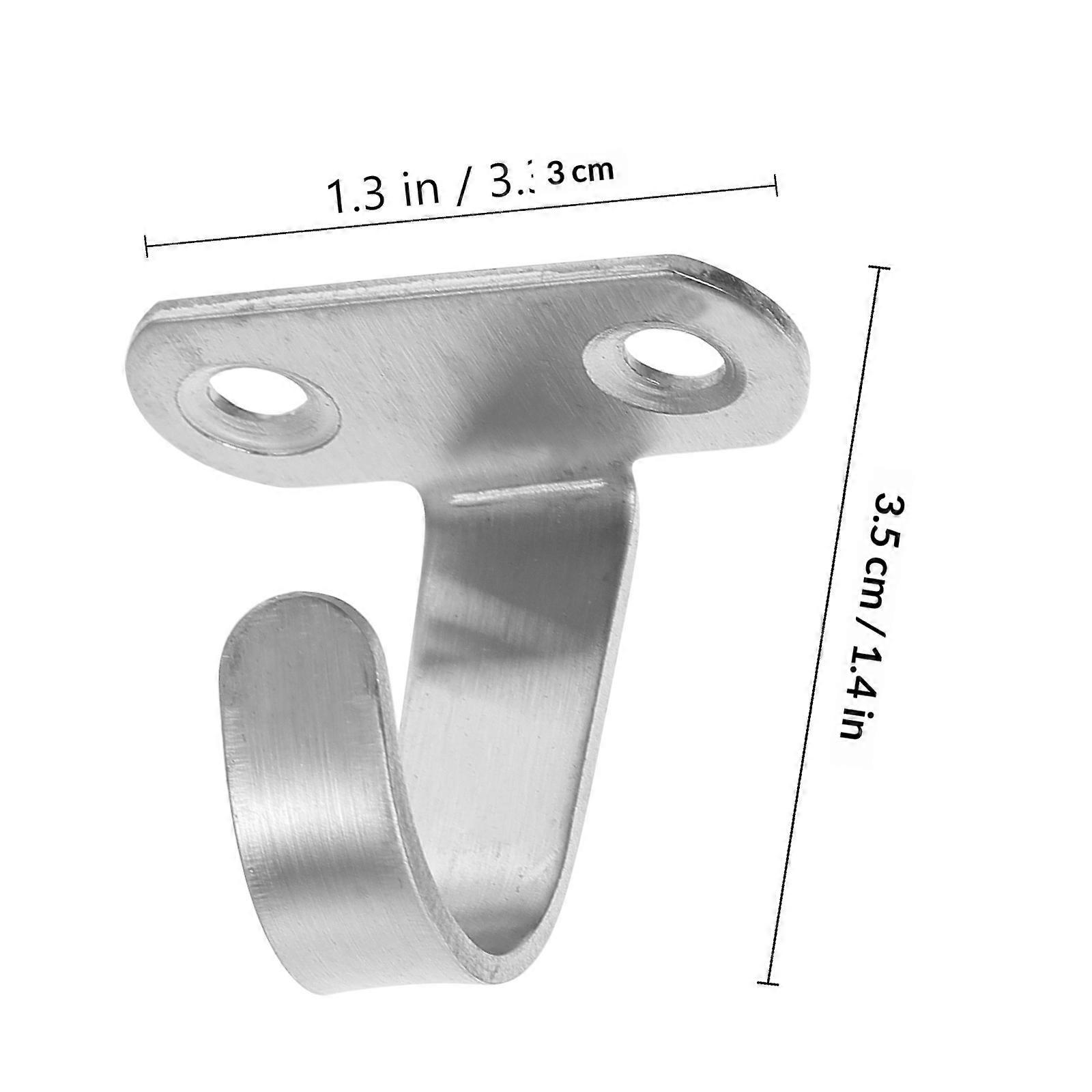 Silver Stainless Steel Ceiling Hook for Kitchen Use