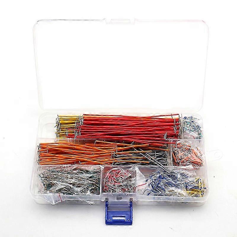 560pcs Breadboard Jumper Wire Solderless Breadboard Multicolor Jumper Cable Wire Kit Assorted Lengths, Breadboard
