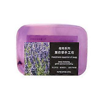 Jabón de aceites esenciales vegetales 90 g - Barra limpiadora y nutritiva 3 en 1