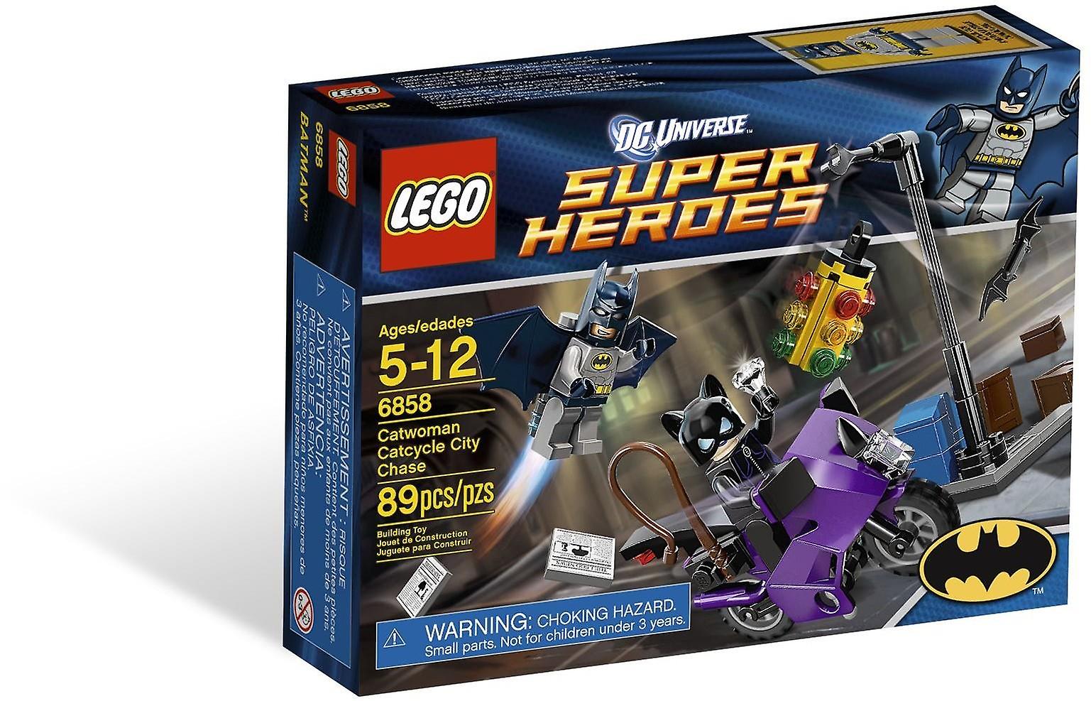 LEGO Super Heroes 6858: Catwoman Catcycle City Chase