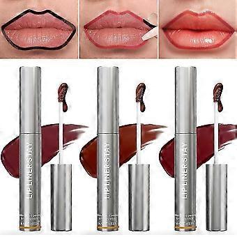 Peel Off Lip Liner, Matte Langdurige Kleur Peel Off Lip Stain Tattoo Lippenstiften Make-up Giften voor Vrouwen Grirls