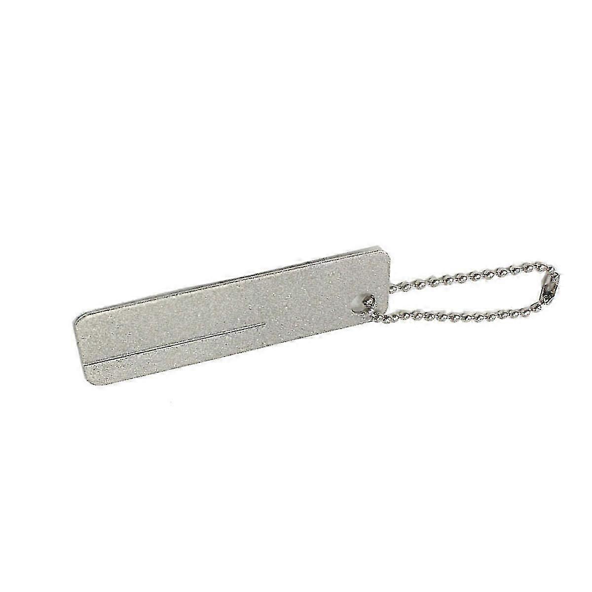 Mini Pocket Knife Sharpener Stone Sharpener with Key Chain