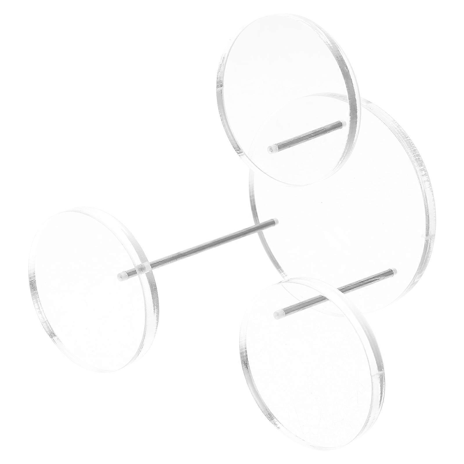 Jewelry Display Stand Acrylic Clear Riser for Showcasing Rings