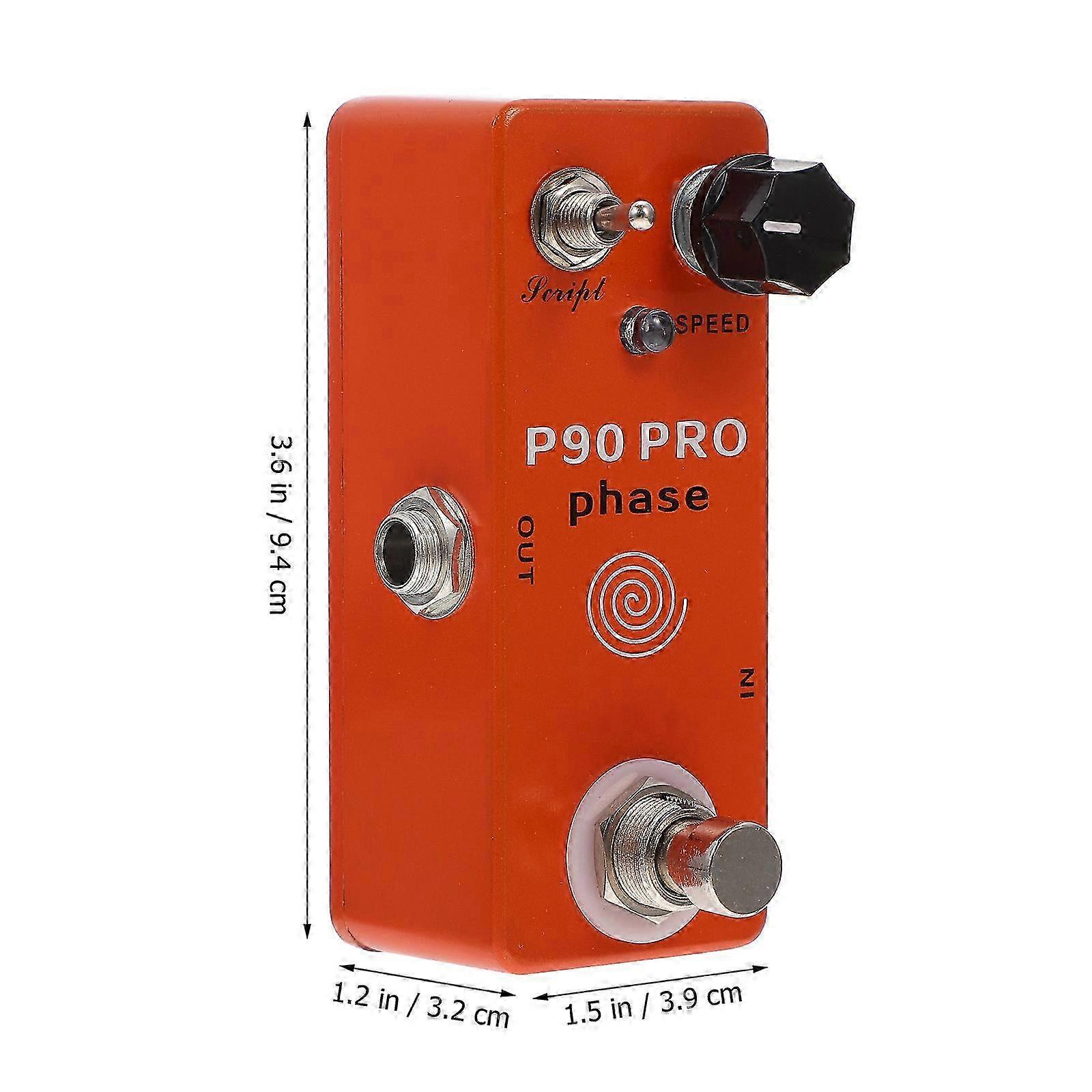 Guitar Effect Processor Phase Effector for Guitar Use 1Pcs Metal