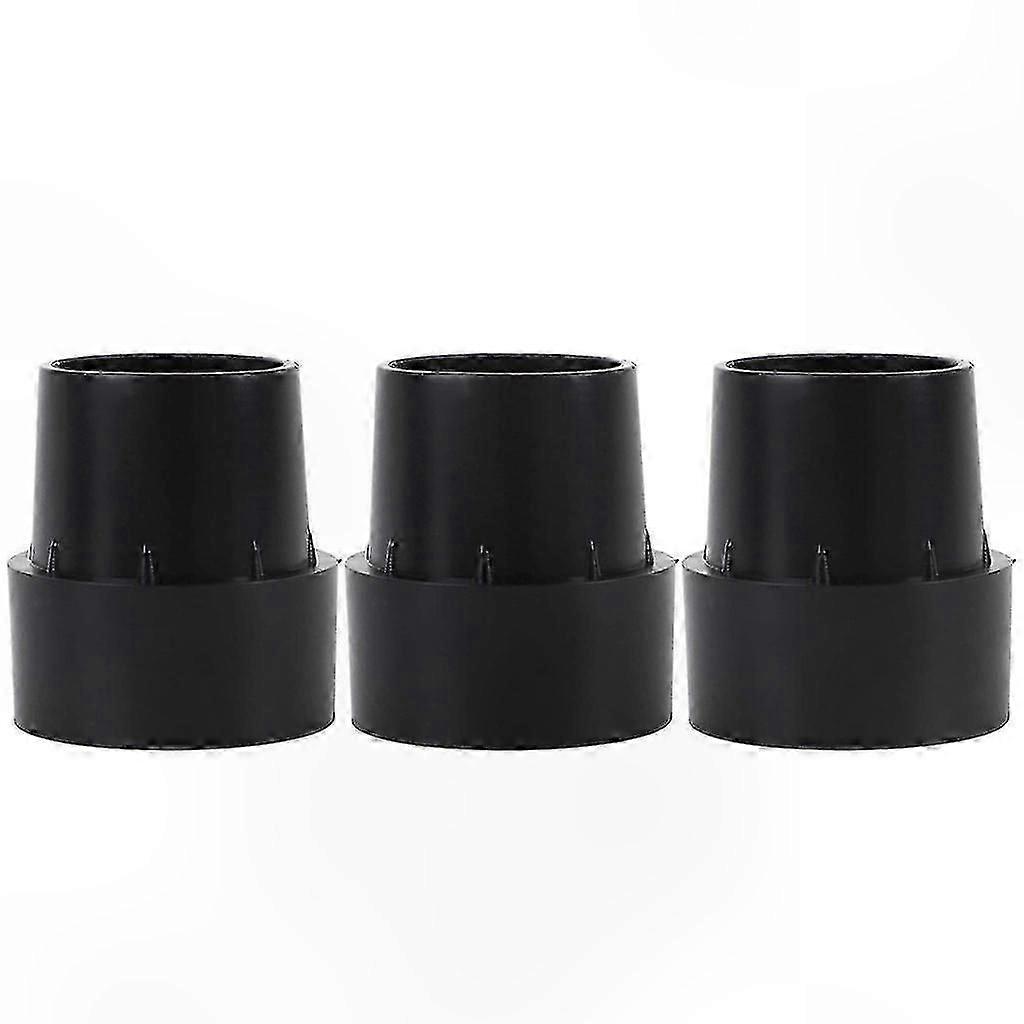 3-Pack Replacement Mini Trampoline Leg Caps, 25mm Diameter