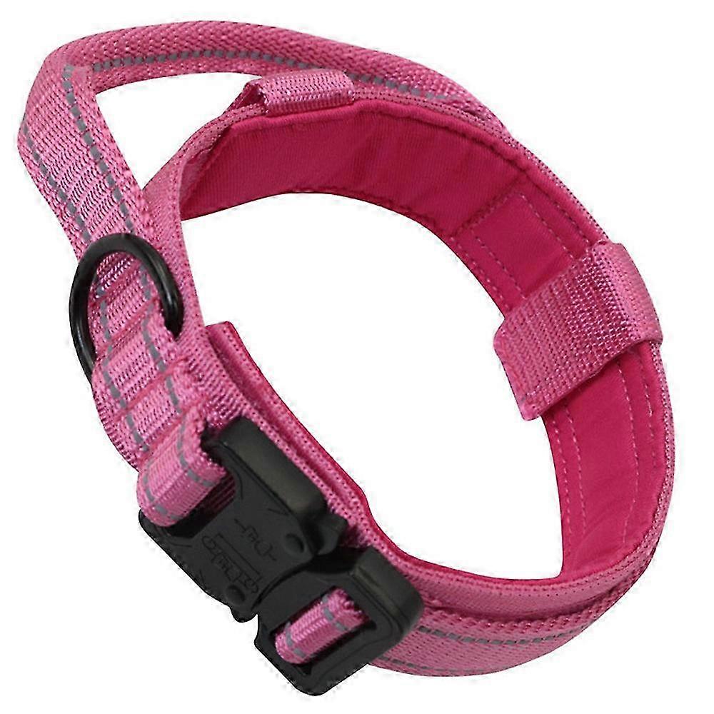 Tactical Reflective Dog Collar Adjustable