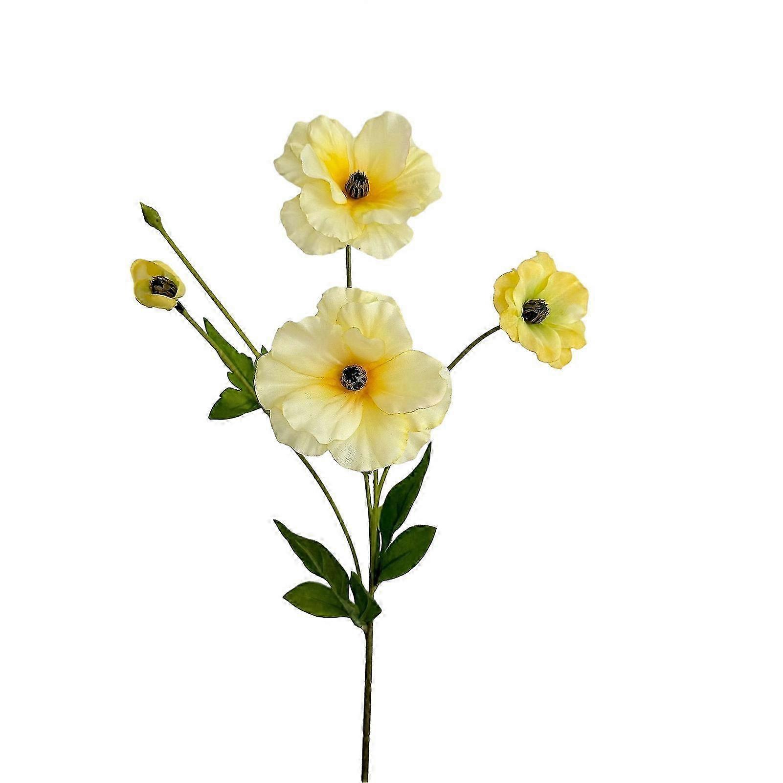 Lifelike Bendable Silk Flower