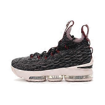 Nike LeBron 15 Pride Of Ohio 'Black' Mid-Top Basketballschuhe Schwarz Rot Unisex 922811-003