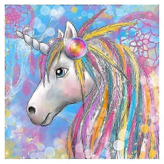 Feather Unicorn Diamond Art Craft Kit
