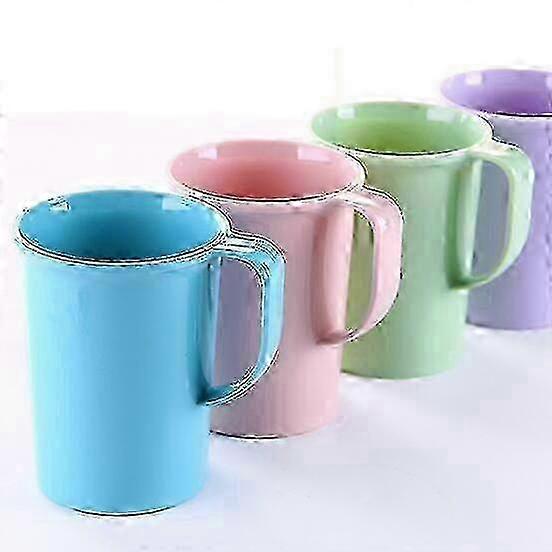 Unbreakable Pastel Coffee Mugs Set
