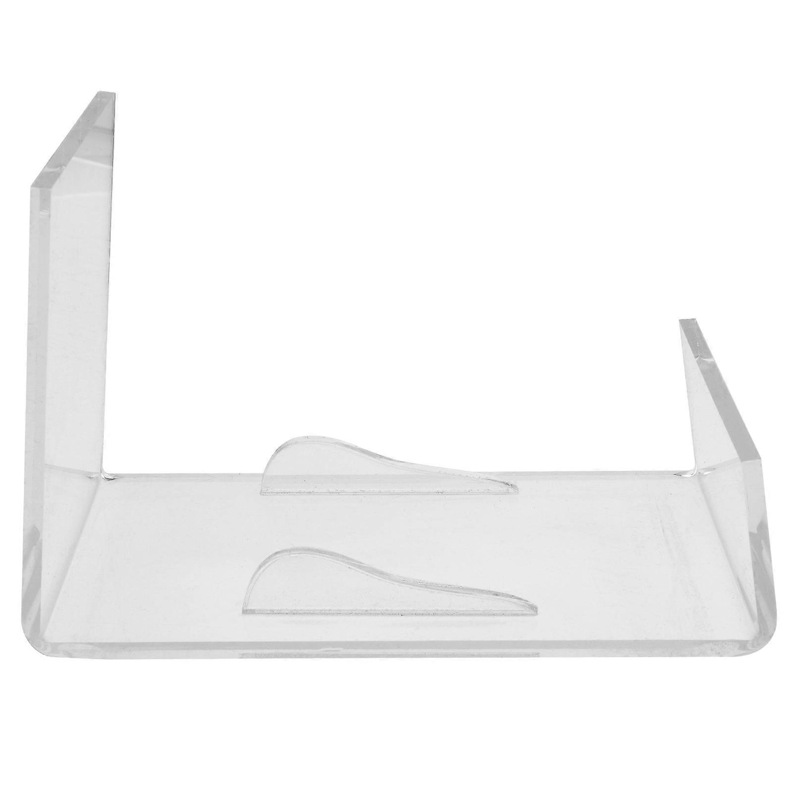 Cookware Stand for Storage 2Pcs Transparent Acrylic Pot Display Rack