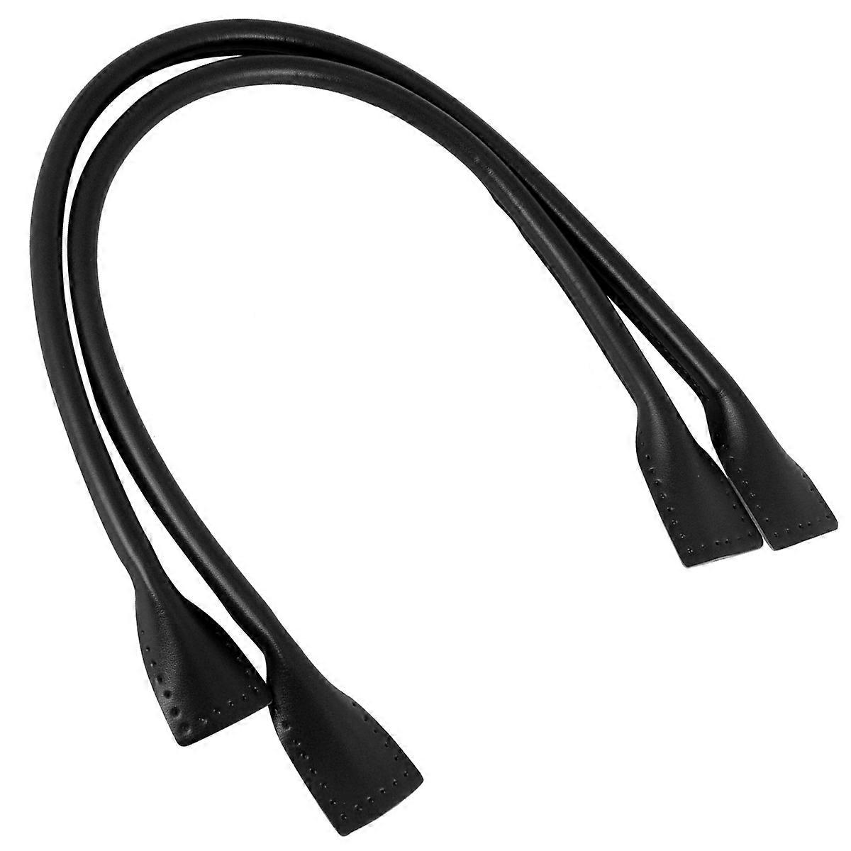 Bandoulière noire pour sac fourre-tout, 2 poignées de rechange en PU