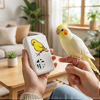 Recording Bird Talking Trainer Interactive Auto Cycle Bird Learning Machine Playback Multi Segment Audio Parrot Voice Recorder