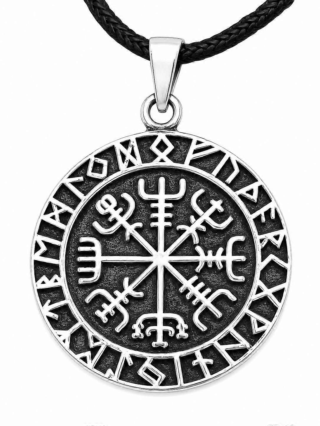 Pendant 218 Viking Compass - Silver