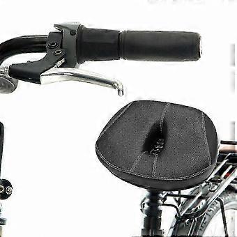 Bicycle Seat compatible with Men Women, Noseless Saddle, Soft Wide Bike Saddle Seat, Comcompatible witht hwy