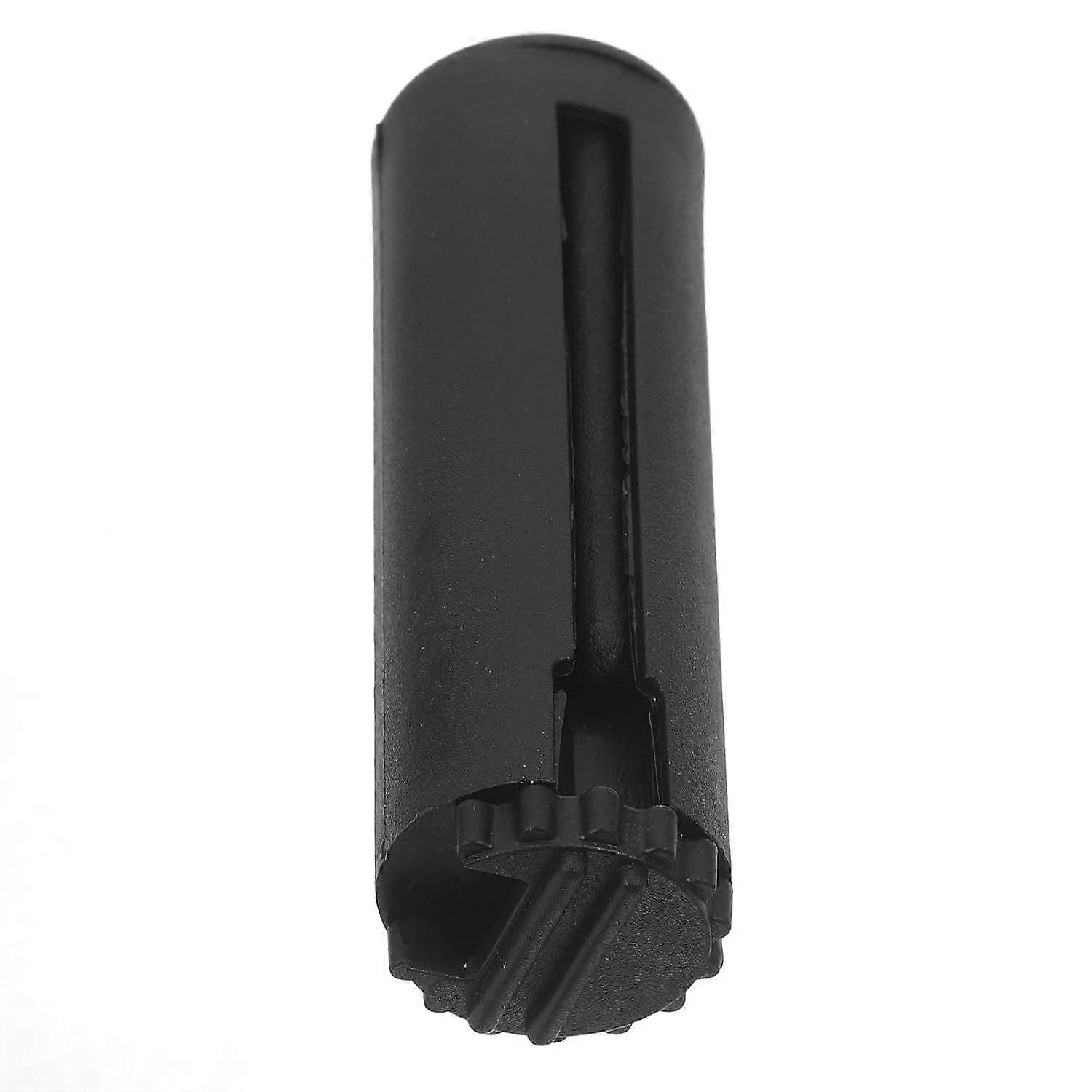 Belt Barrier End ABS Black Replacement Buckle
