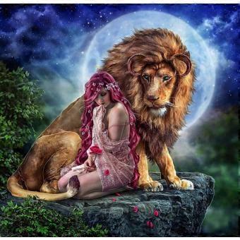 Jigsaw Puzzles, Lion King Beauty Moon RNB1213