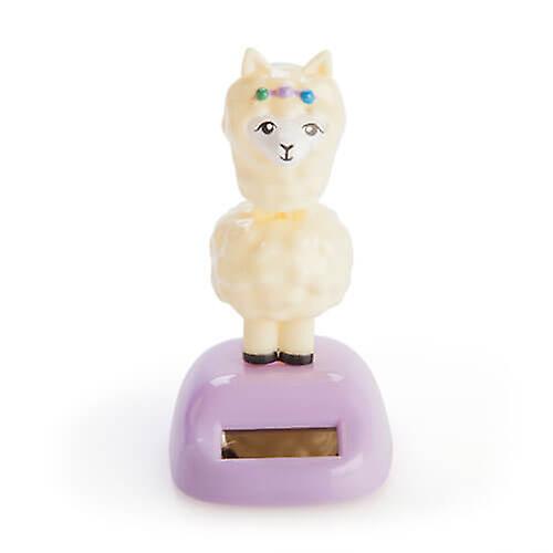 ALPACA Adorable Solar Powered Dancer Perfect for Office Desk or Dash Decoration