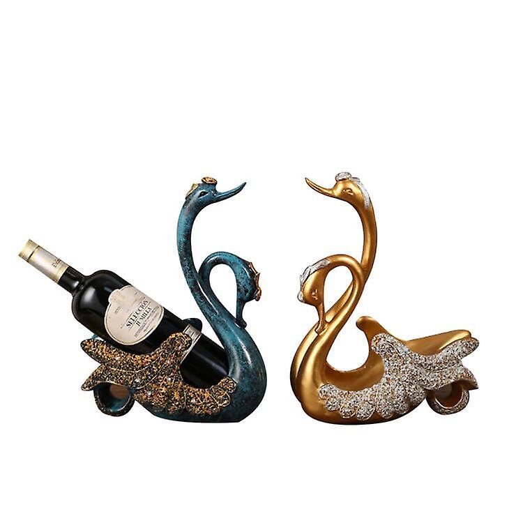 Swan Wine Rack Home Restaurant Wine Cooler Display Rack