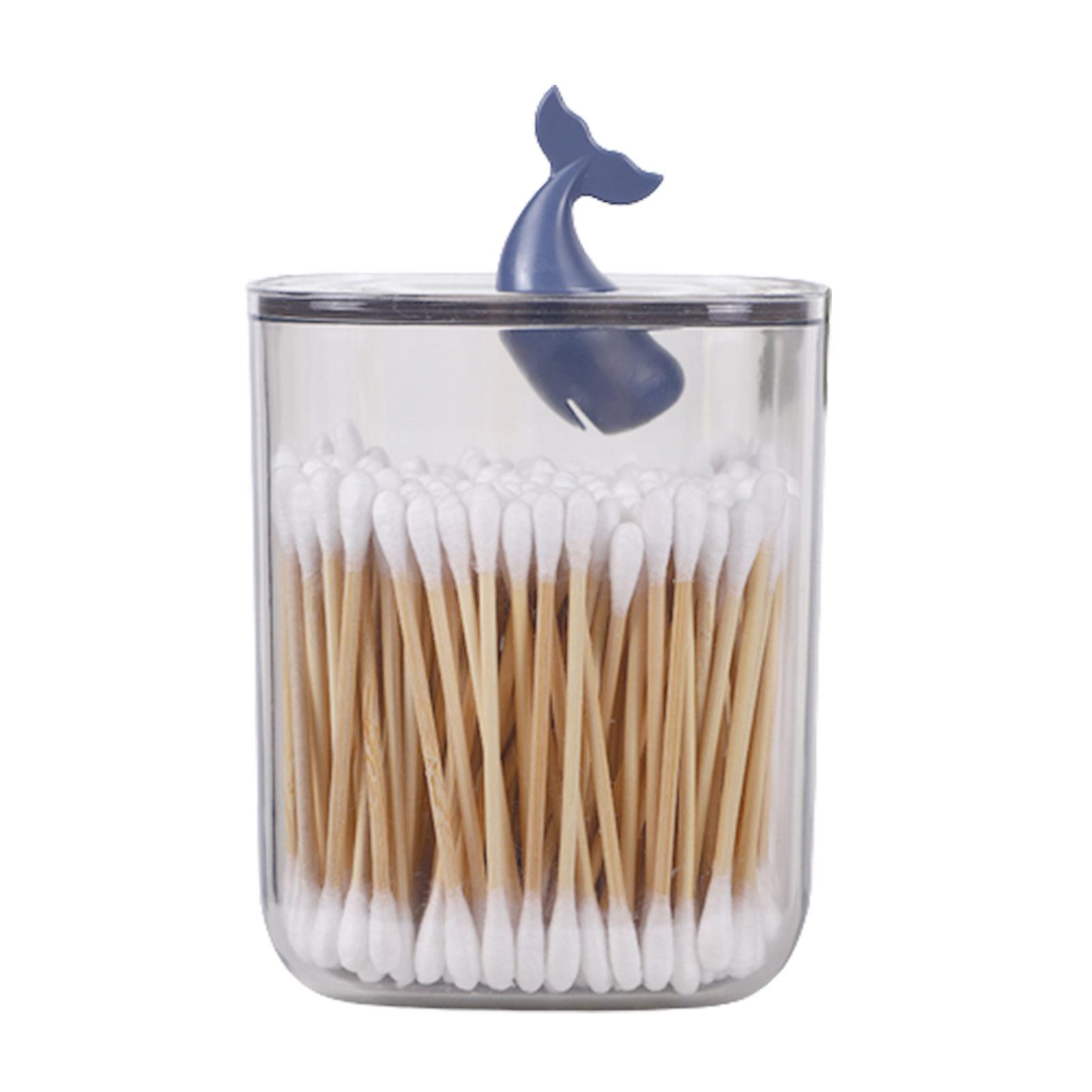 Eisbären Wattestäbchenhalter Make-up geteilte Box mit Deckel