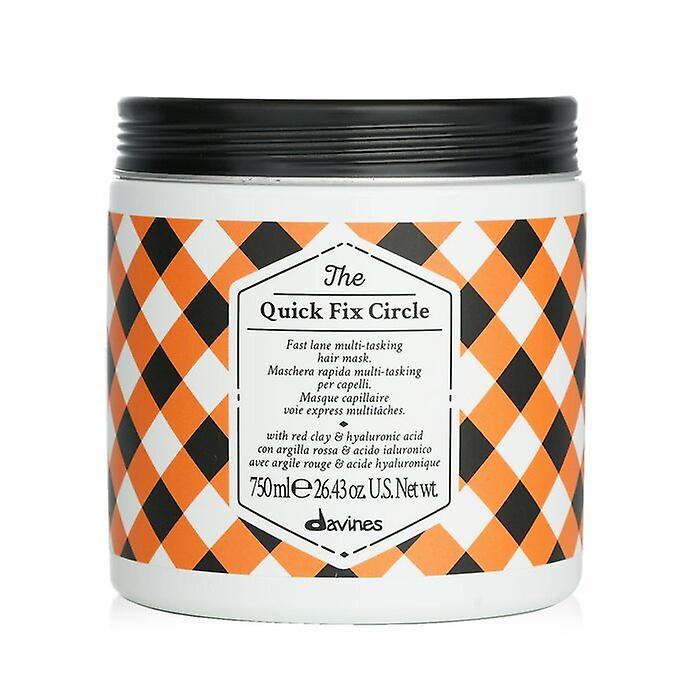 Davines The Quick Fix Circle Fast Lane Mutli Tasking Hair Mask (salon Size) 750ml/26.43oz