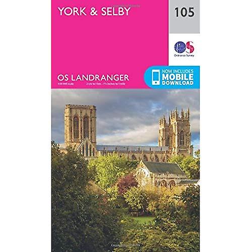 Landranger (105) York & Selby (OS Landranger Map)