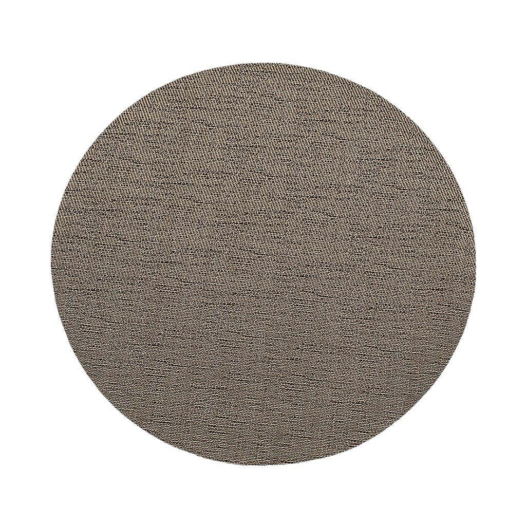 Round Heat-insulated Drinks Coasters Tableware Mat Table Mat  Black Gold