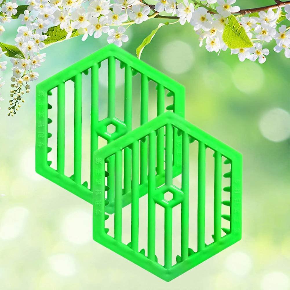 Premium Quality Hexagon Queen Bee Cage Beekeeping Tool Random Color
