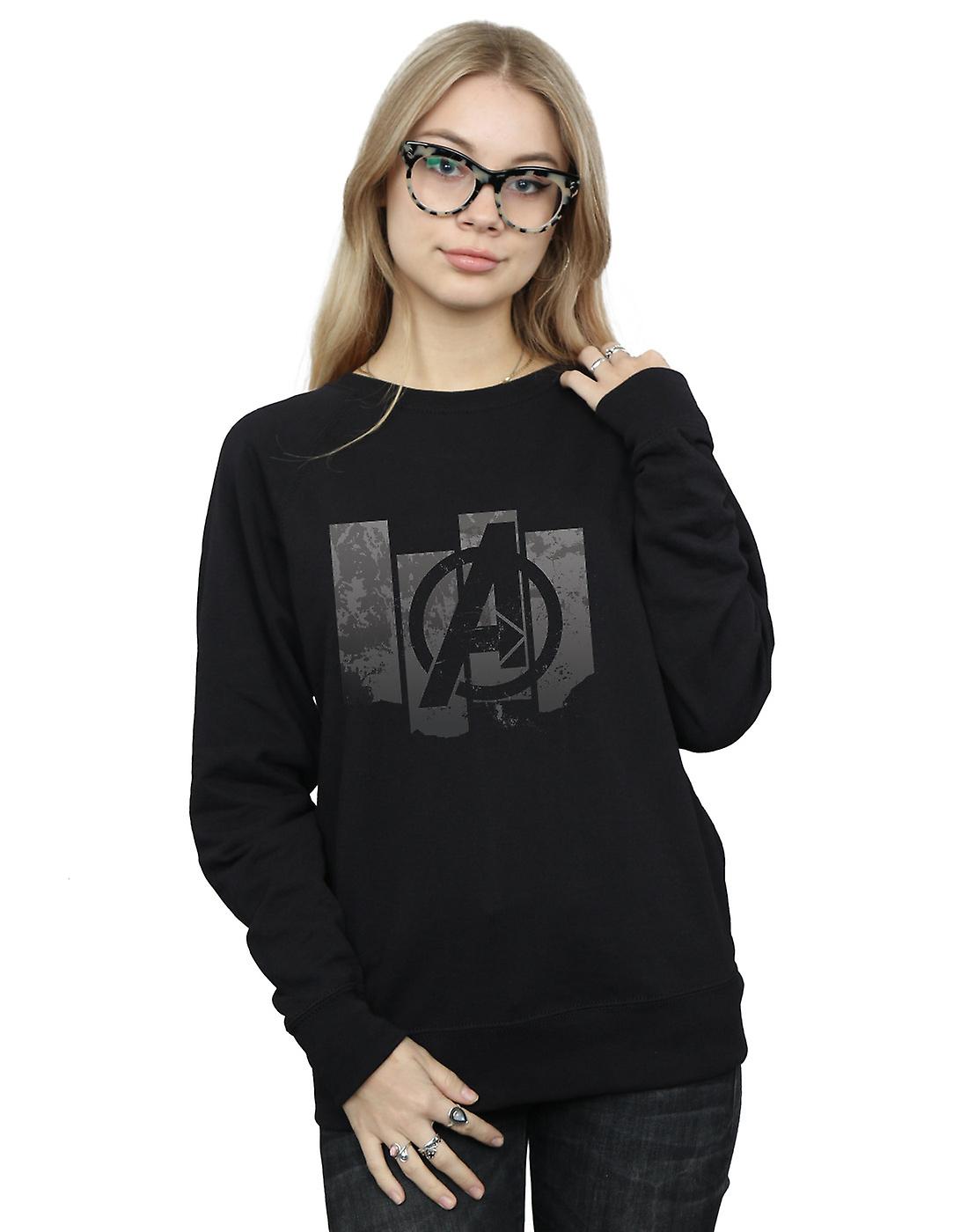 Marvel Women's Avengers Endgame Panel Logo Sweatshirt