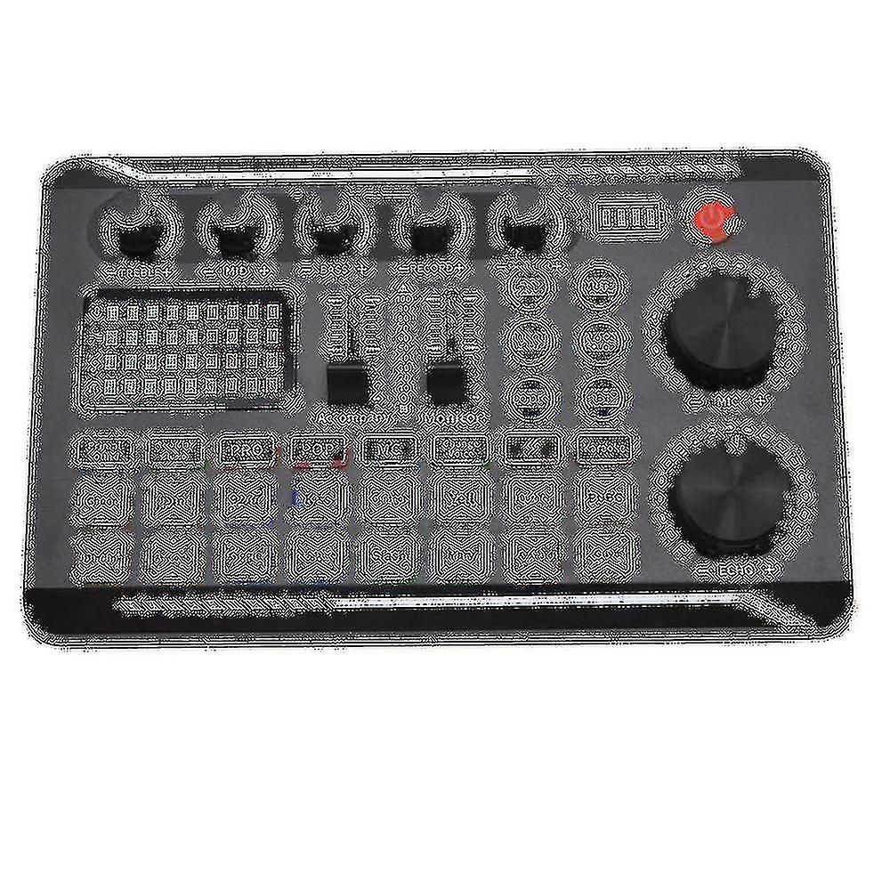 ميكروفون بطاقة الصوت خلاط الصوت بطاقة الصوت خلط الصوت وحدة التحكم مكبر للصوت مغني الموسيقى الحية خلاط أمبليف