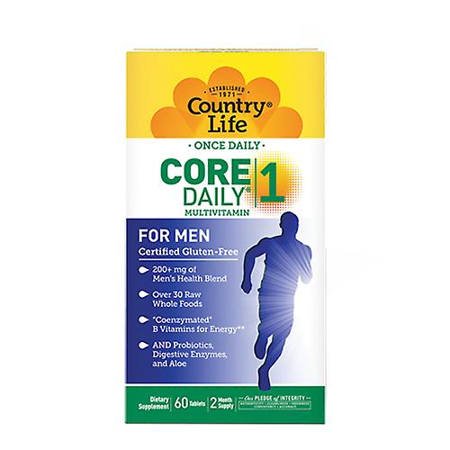 كونتري لايف كور ديلي 1، للرجال 60 قيراط (عبوة من 2)