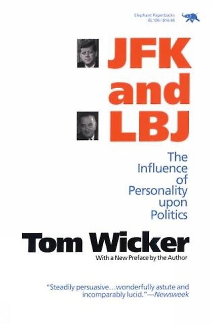Jfk And Lbj by Tom Wicker Paperback Book