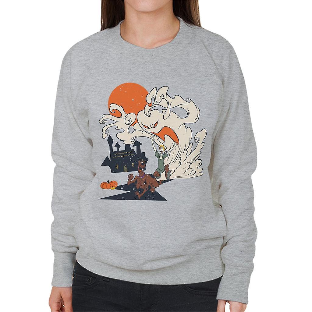 Scooby Doo Halloween Ghost Chase Women's Sweatshirt