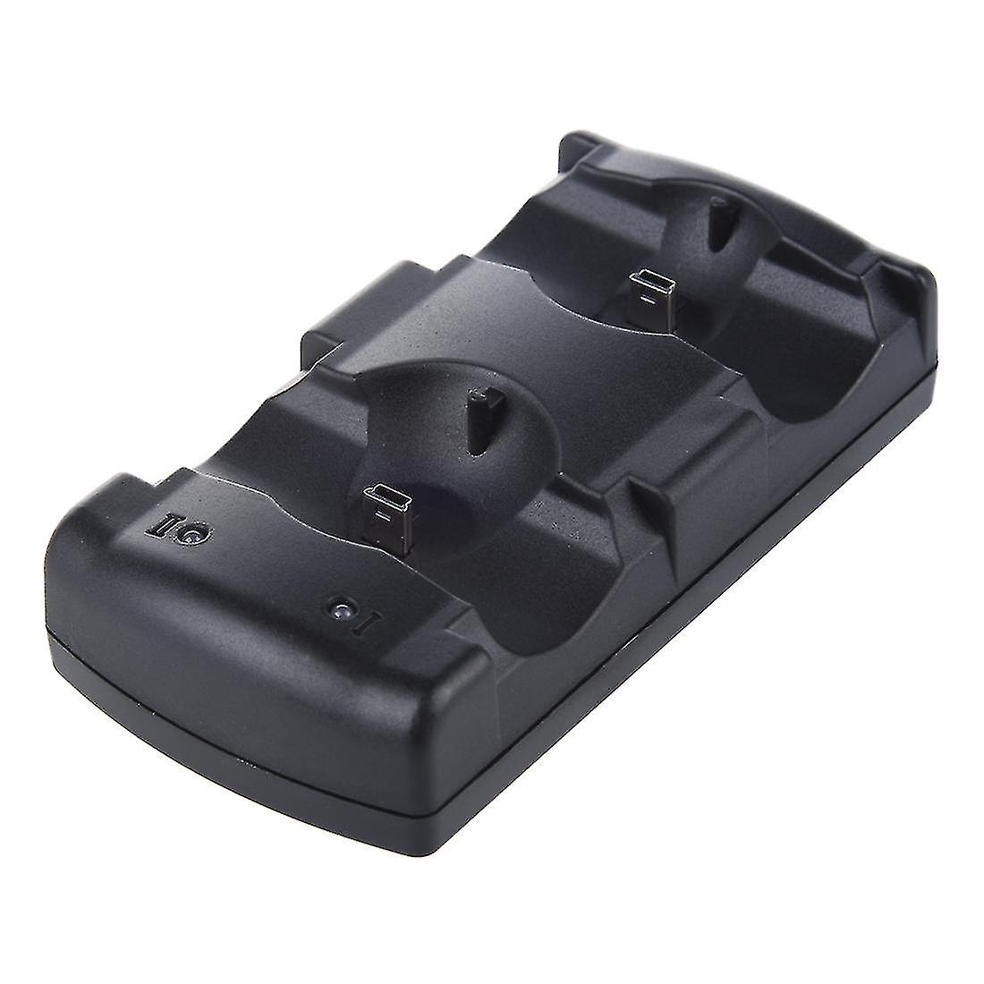 2in1 Usb Charge Charger Double Deck For Ps3 Dual Shock Move Wireless Controller