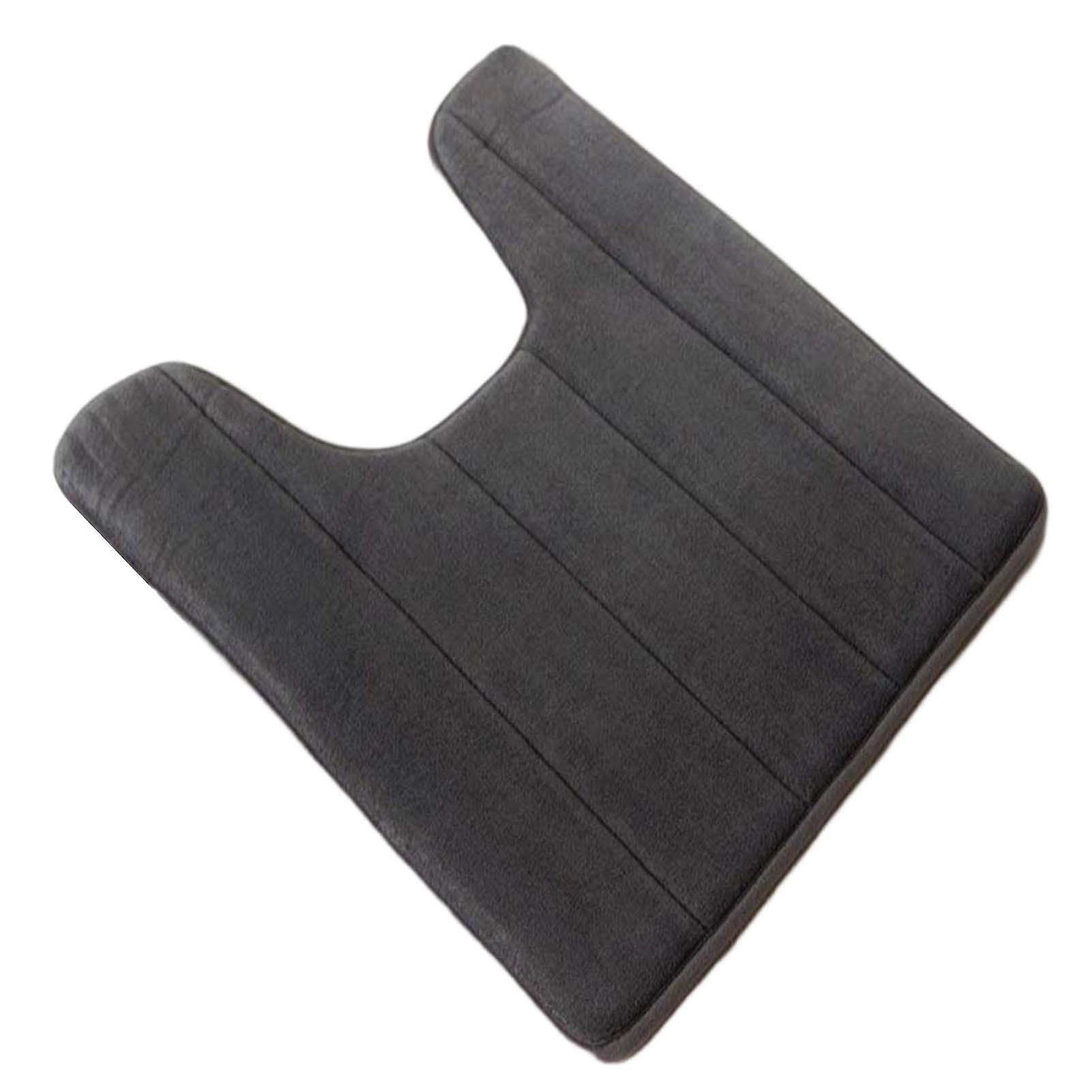 Non-slip Bathroom Mats Comfortable U-shaped Maximum Absorbent Bath Rugs For Home Bathroom Use