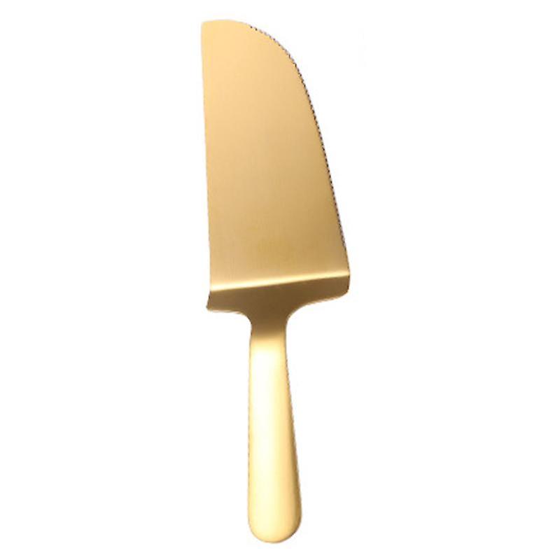 Pizza Shovel Lang levetid Let at få fat i rustfrit stål Cake Pie Bread Slicer til spisestue