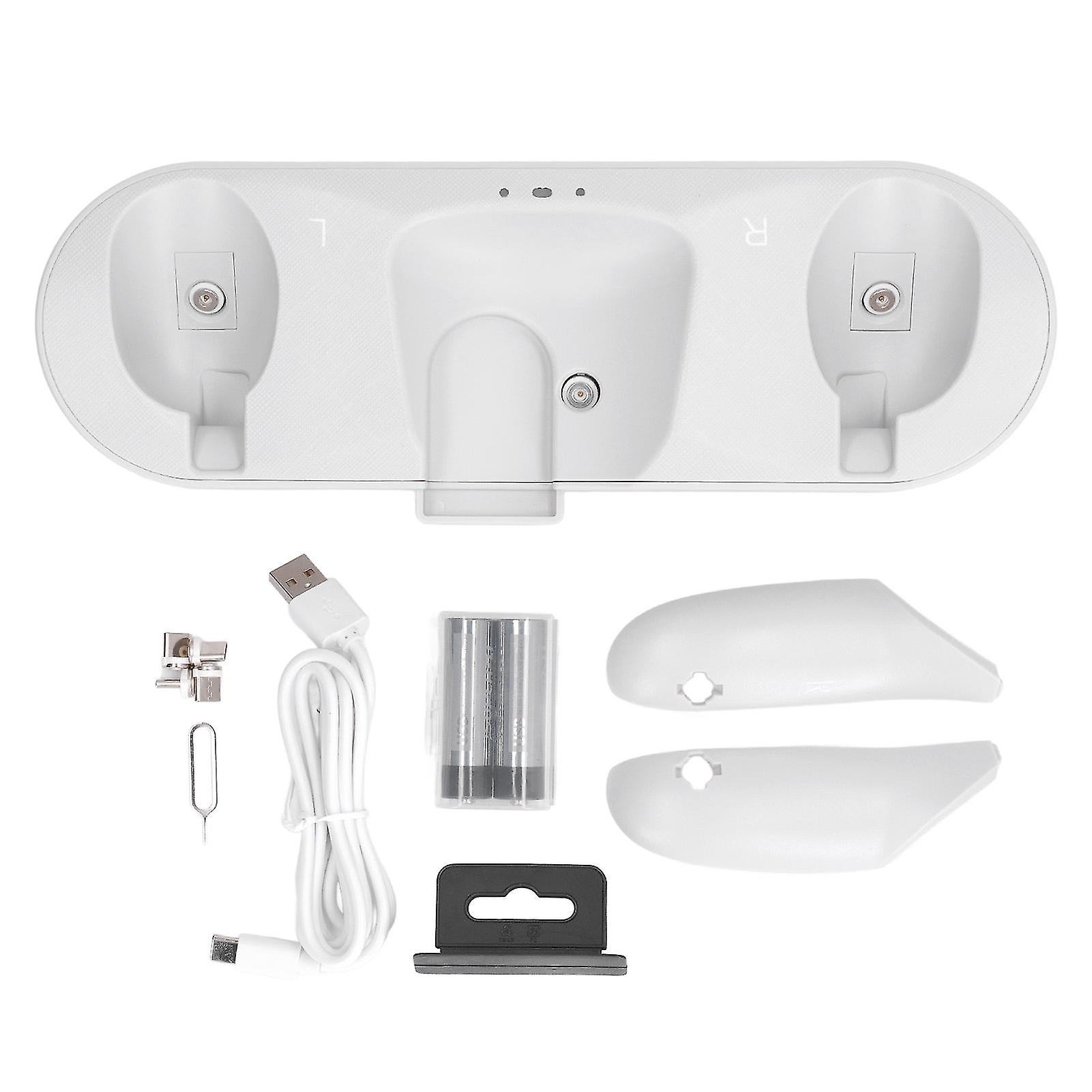 VR Headset Charging Dock Multifunctional Automatic Adsorption VR Magnetic Charging Base for Oculus Quest 2