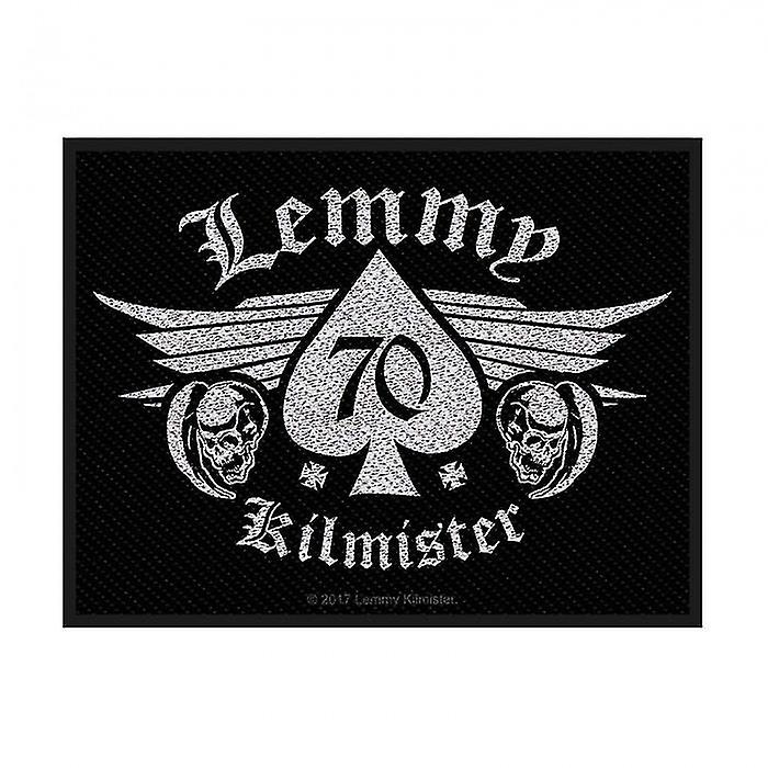 Lemmy 70 Kilmister Woven Patch
